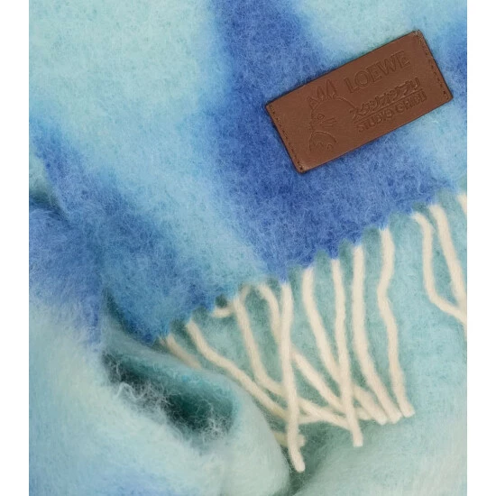 Loewe X Howl's Moving Castle Calcifer Wool And Mohair Scarf 3 Loewe X Howl's Moving Castle Calcifer Wool And Mohair Scarf - Image 3