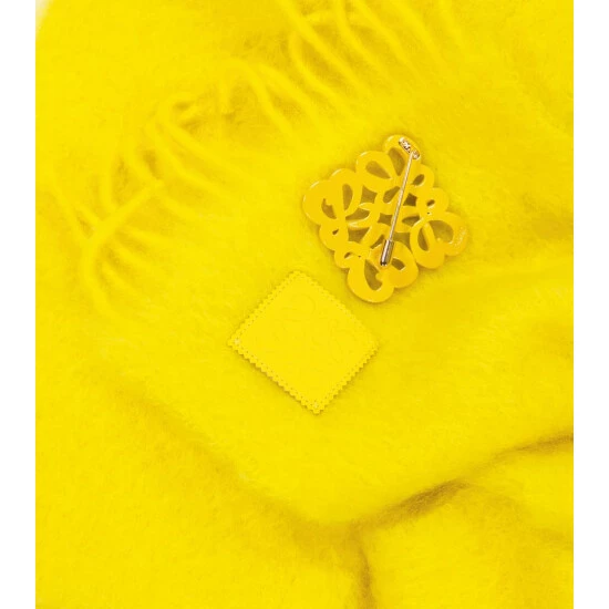 Loewe Wool And Mohair Scarf 3 Loewe Wool And Mohair Scarf - Image 3