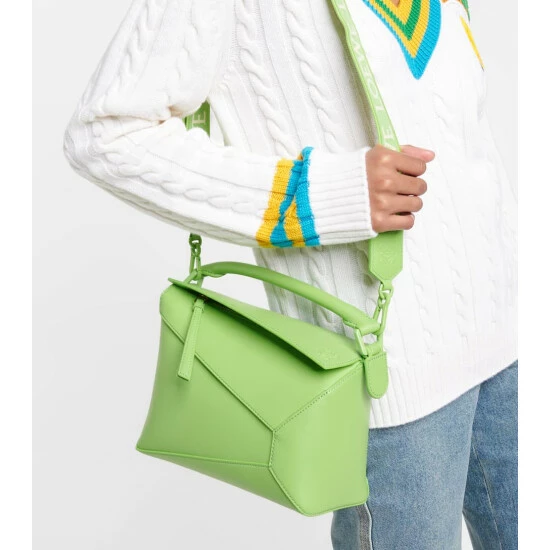 Loewe Puzzle Leather Shoulder Bag 1 Loewe Puzzle Leather Shoulder Bag