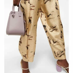 Loewe Printed Tapered Silk Pants -Loewe Shop unnamed file 894