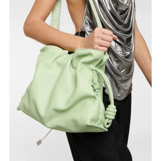 Loewe Flamenco Leather Clutch Bag 1 Loewe Flamenco Leather Clutch Bag