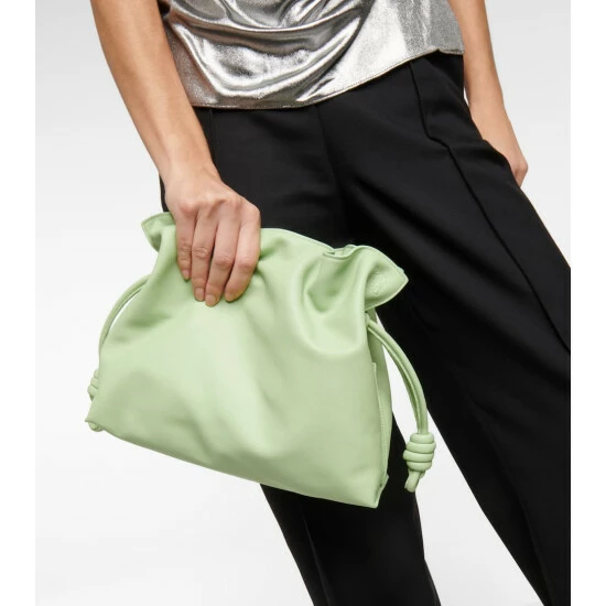 Loewe Flamenco Leather Clutch Bag 5 Loewe Flamenco Leather Clutch Bag - Image 5