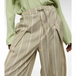 Loewe Wide-leg Silk Pants -Loewe Shop unnamed file 928