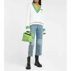 Loewe Leather Chelsea Boots