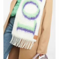 Loewe Intarsia Wool-blend Scarf -Loewe Shop unnamed file 959