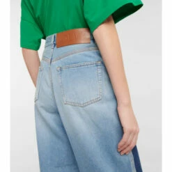 Loewe Two-tone High-rise Straight Jeans -Loewe Shop unnamed file 966