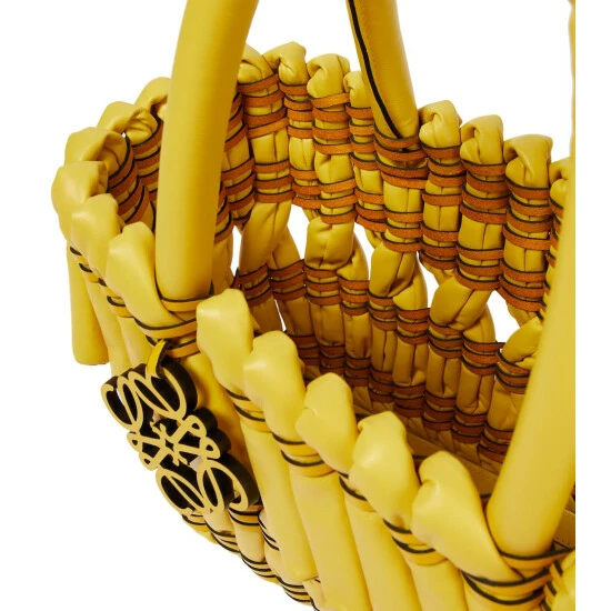 Loewe Tubular Medium Leather Tote Bag 2 Loewe Tubular Medium Leather Tote Bag - Image 2