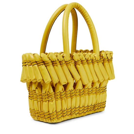 Loewe Tubular Medium Leather Tote Bag 3 Loewe Tubular Medium Leather Tote Bag - Image 3