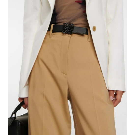 Loewe Anagram Reversible Leather Belt 1 Loewe Anagram Reversible Leather Belt